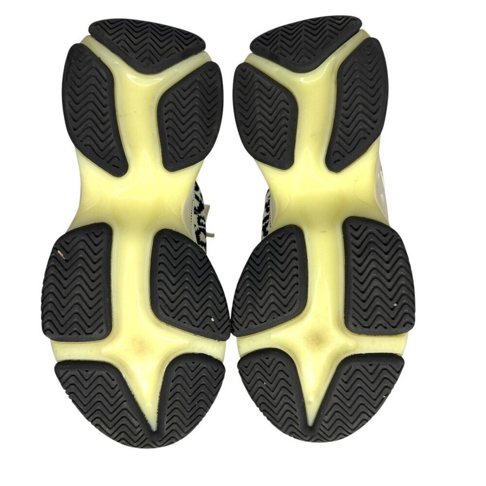 Womens Steve Madden Maxima Leopard Shoes Sneakers Womens Size 8 Black White - Picture 5 of 5